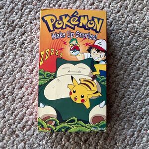 Pokemon Wake up snorlax! VHS 1998
